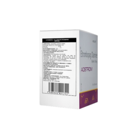 Adstrom - Eltrombopag 50Mg X 14Tab. Adley - Imagen 2