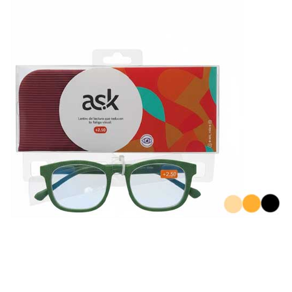 Ask Lente De Lectura Con Estuche Dioptria +2.50 Gaf-S6778S-25