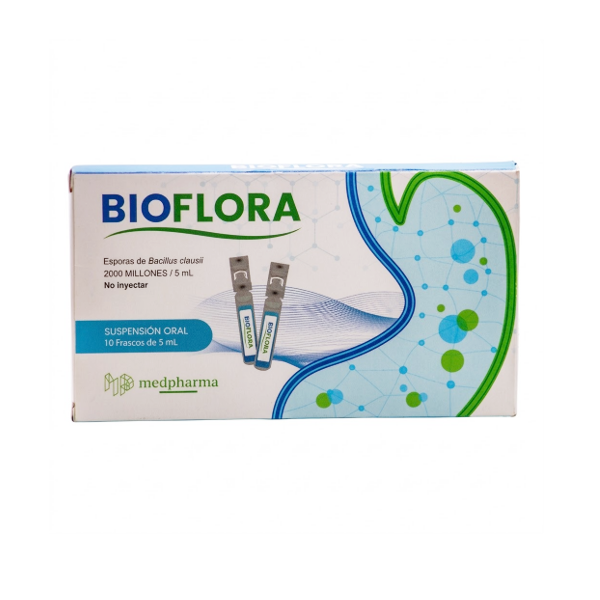 Bioflora 2000Millones Suspensión Oral X 5Ml. x 1 Vial  Medpharma