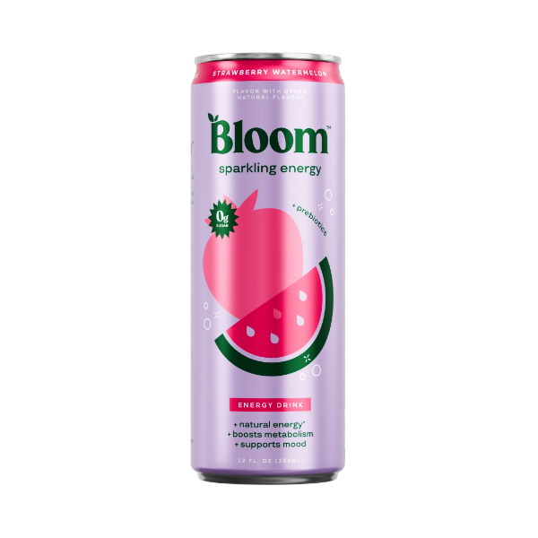 Bloom Sparkling Bebida Energetica Strawberry Watermelon 355Ml