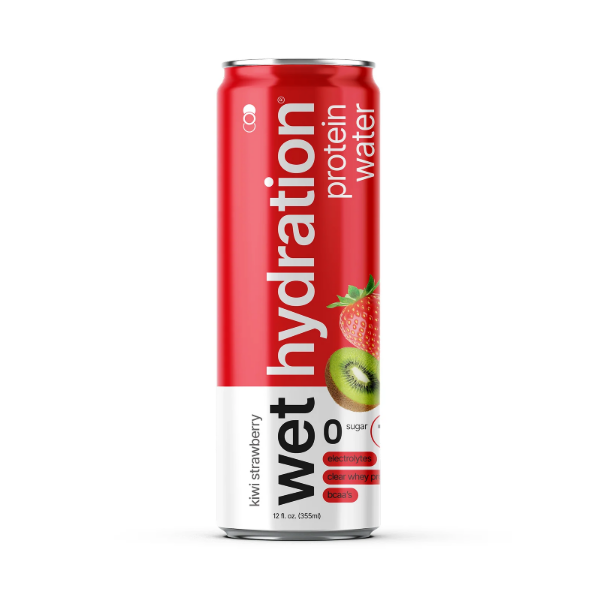 Build Wet Hydratacion Bebida Con Proteina 10Gr. Kiwi Strawberry 355Ml