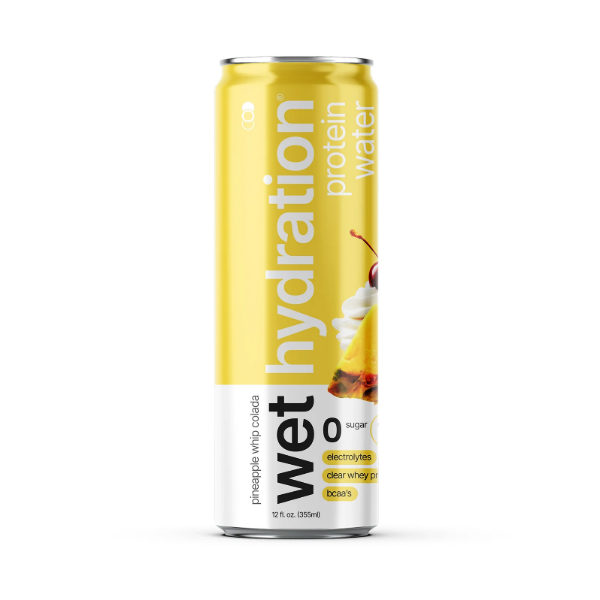 Build Wet Hydratacion Bebida Con Proteina 10Gr. Pineapple Whip Colada 355Ml