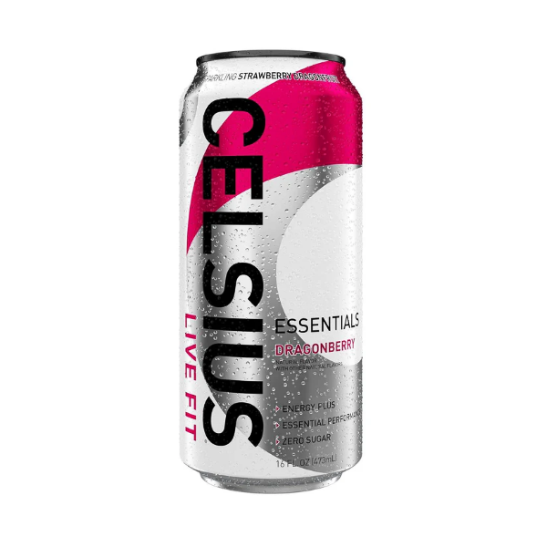 Celsius Sparkling Bebida Energetica Strawberry 473Ml