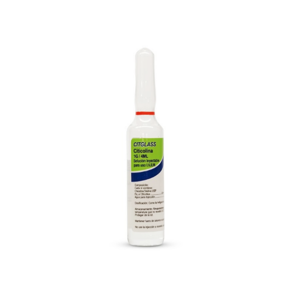 Citglas Citicolina Solución Inyectable Ml Bioglas