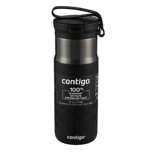Contigo Termo Snapseal Negro 16Oz/473Ml