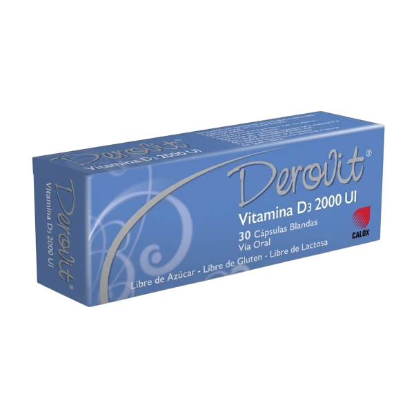 Derovit D3 2000 U.I X 30 Cápsulas  Vivax