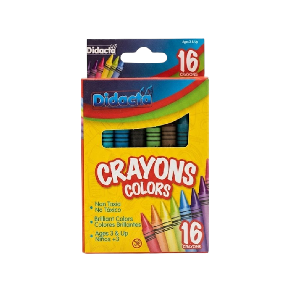 Didacta Crayones 16 Unidades