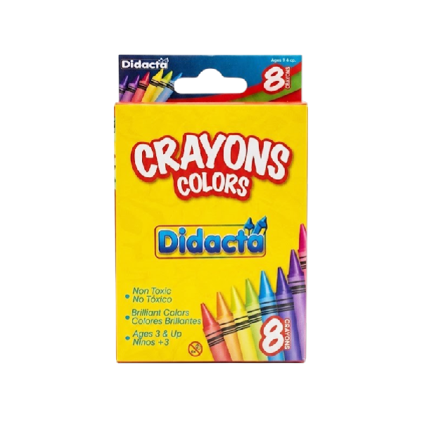 Didacta Crayones 8 Unidades