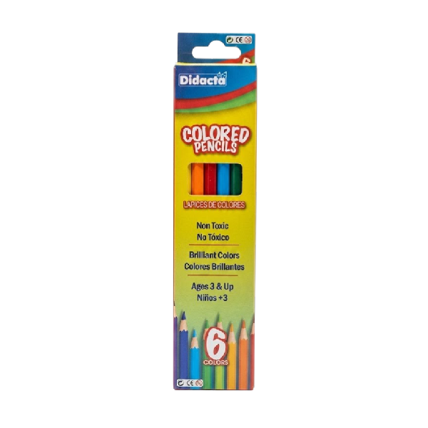 Didacta Lapices De Colores 6 Unidades