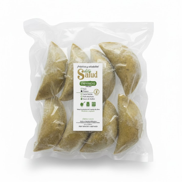 Dietasalud Empanadas De Platano Queso Bufala 8 Unidades