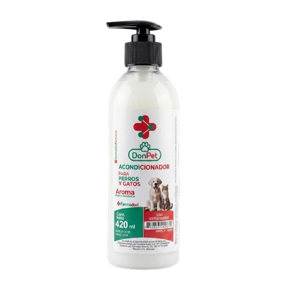 Donpet Acondicionador Para Perros Y Gatos 420Ml Farmadon.