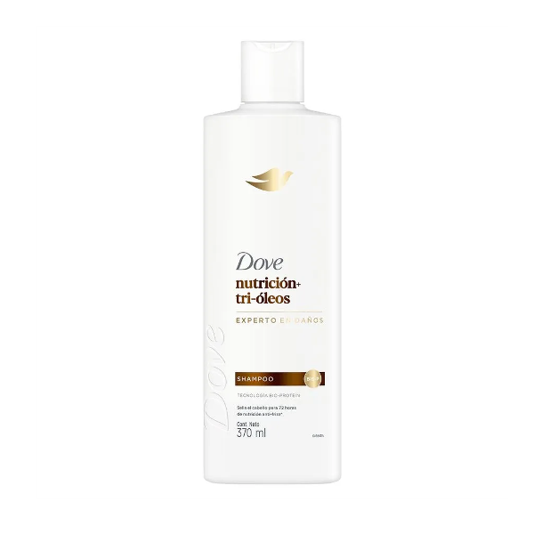 Dove Champu Nutricion + Tri-Oleos 370Ml