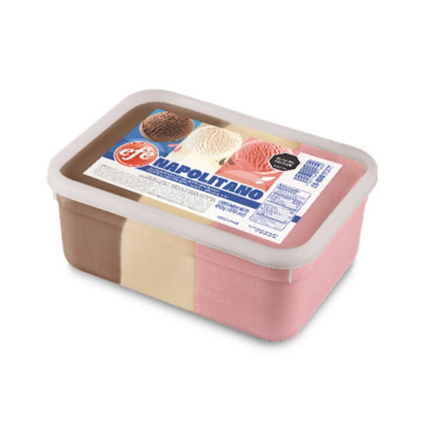 Efe Helado Napolitano 450Gr/830Ml