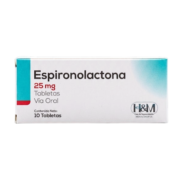 Espironolactona 25Mg X 10Tab. Hym