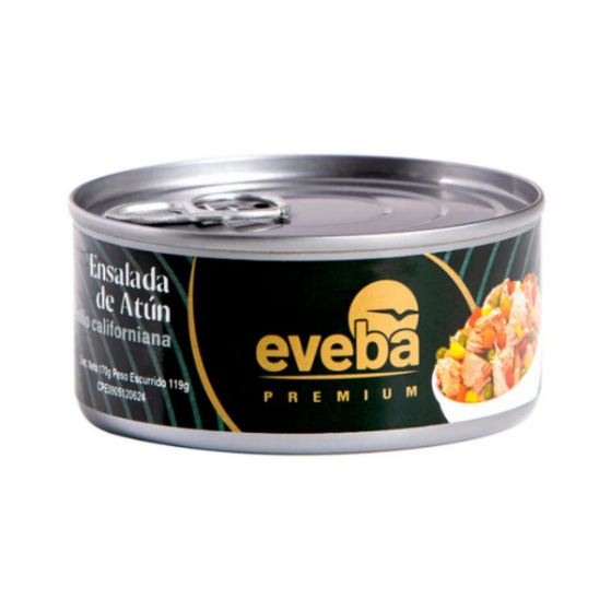 Eveba Premium Ensalada De Atun Californiana 119Gr.