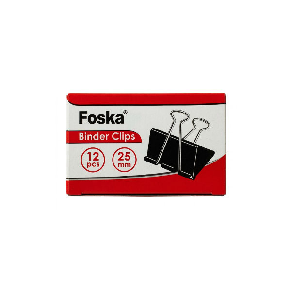 Foska Ganchos De Mordaza 25Mm 12Pcs