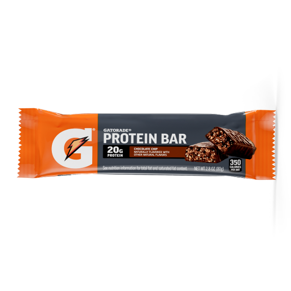 Gatorade Barra De Proteina Chocolate Chip 20Gr X 80Gr