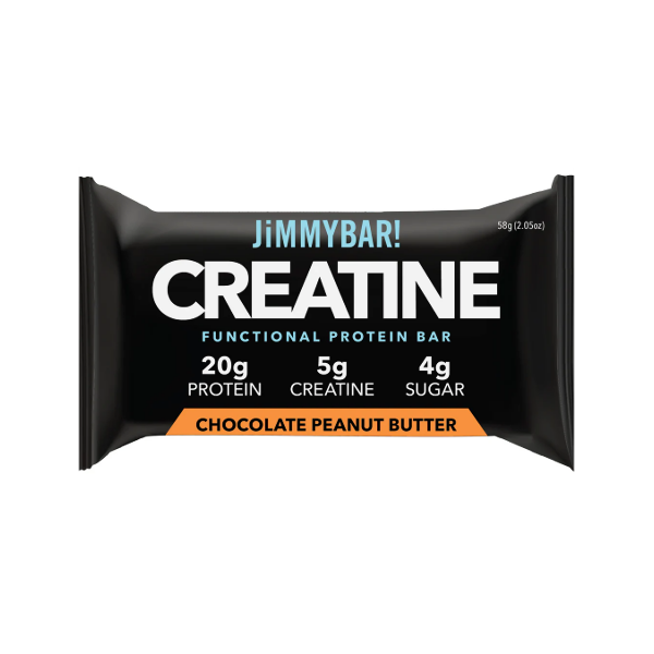 Jimmybar Creatine Protein Bar Sabor Chocolate Peanut Butter X 58Gr.
