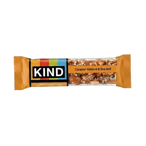 Kind Barra De Proteina Caramel Almendra 6Gr X 40Gr