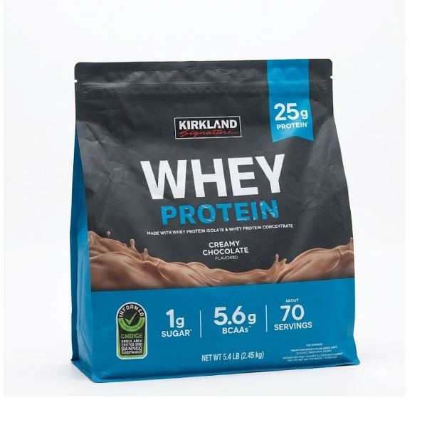 Kirkland Whey Protein Creamy Chocolate Pvo X 2.45Kg