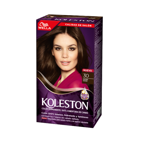 Koleston Tinte Kit 30 Castaño Oscuro