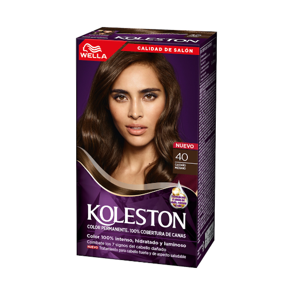 Koleston Tinte Kit 40 Castaño Mediano