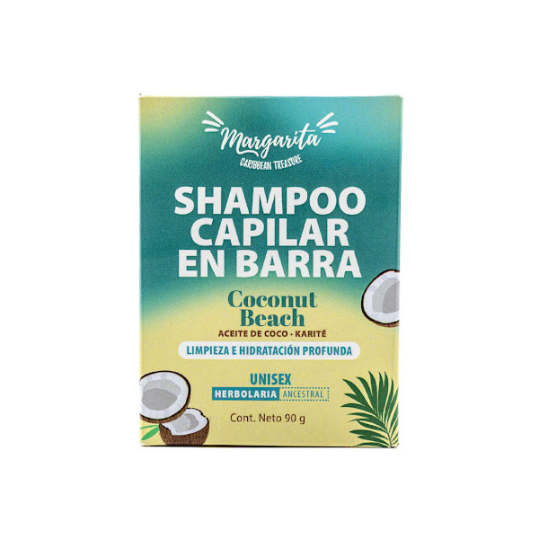 Margarita Caribbean Champu Capilar En Barra / Coconut 90Gr