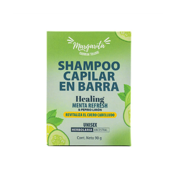 Margarita Caribbean Champu Capilar En Barra / Menta 90Gr