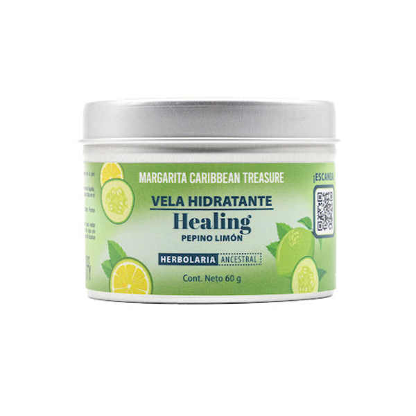 Margarita Caribbean Vela Para Masaje Pepino Limon X60Gr
