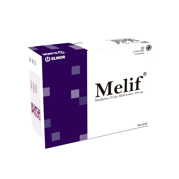 Melif 50Mg/500Mg X 30Comp. Elmor