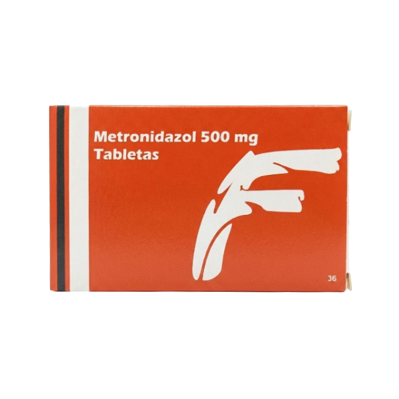 Metronidazol 500Mg X 10 Tabletas De Dispensador Fahd