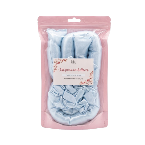 Mh Kit Enruladora Y 2 Scrunchies Colores Surtidos