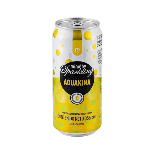 Minalba Sparkling Aguakina Soda 355Ml