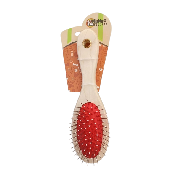Mundo Mascota Cepillo Dual Para Mascota Pt-46-3