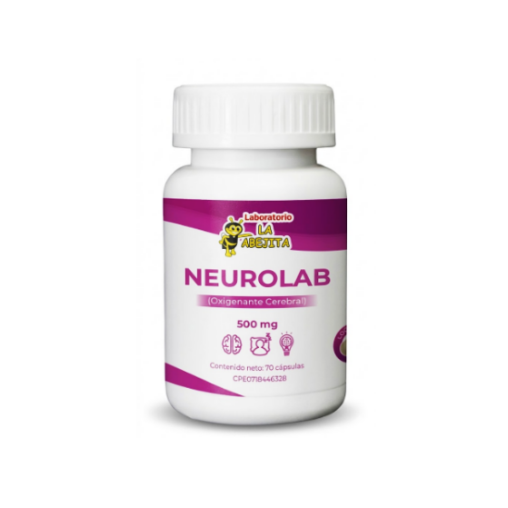 Neurolab Oxigenante 500Mg X 70 Cápsulas La Abejita