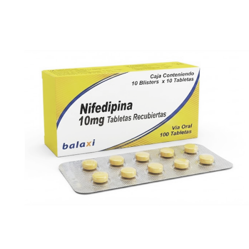 Nifedipina 10Mg X 10 Tabletas De Dispensador Balaxi