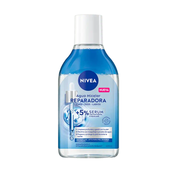 Nivea Agua Micelar Reparadora Con Panthenol X 400Ml.