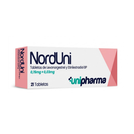 Norduni 0.15Mg/0.03Mg X 21 Tabletas Unipharma