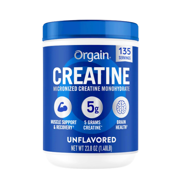 Orgain Creatine Monohydrate 135Serv X 675Gr.