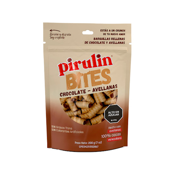 Pirulin Bites Choco/Avellana200Gr