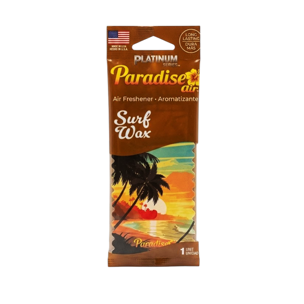 Paradise Ambientador Para Carro En Papel Surt Wax 15Gr.