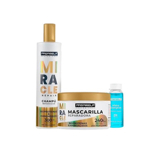 Pasarela Kit Champu 300Ml + Mascarilla 240Gr + Ampolla Hidrocomplex 10Ml
