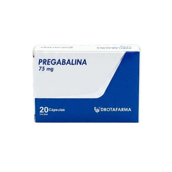 Pregabalina  75Mg X 20Caps. Drotafarma