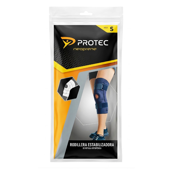 Protec Neoprene Rodillera Acolchada Ortopedica T.S