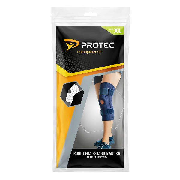 Protec Neoprene Rodillera Acolchada Ortopedica T.Xl
