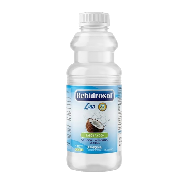 Rehidrosol Zinc 75Meq/L Coco X 600Ml Behrens