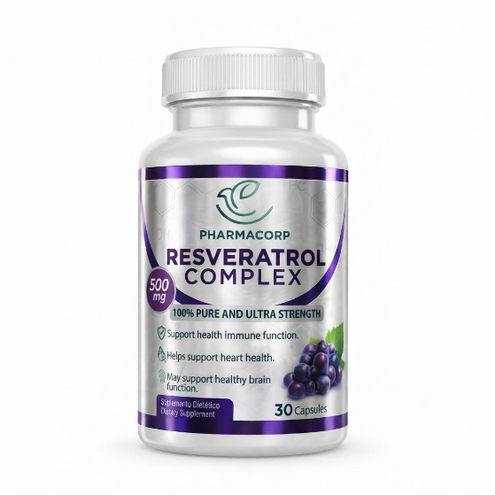 Resveratrol Complex X 30 Cápsulas Pharmacorp