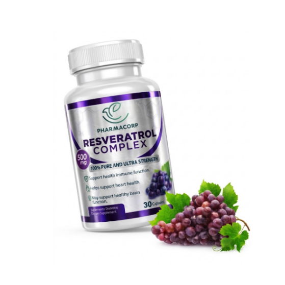 Resveratrol Complex X 30 Capsulas. Pharmacorp