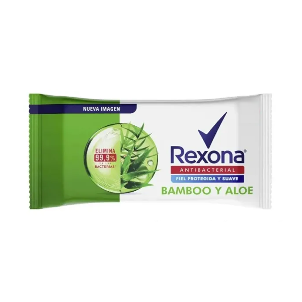 Rexona Jabon Antibacterial Bamboo Y Aloe 110Gr.