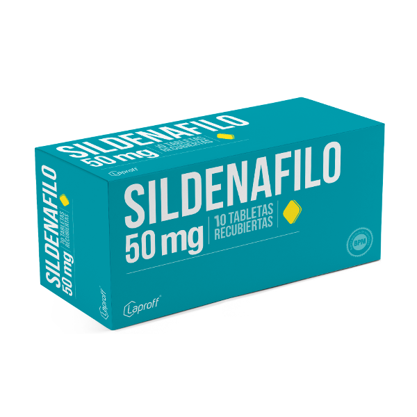 Sildenafil 50Mg X 2 Tabletas De Dispensador  Laproff